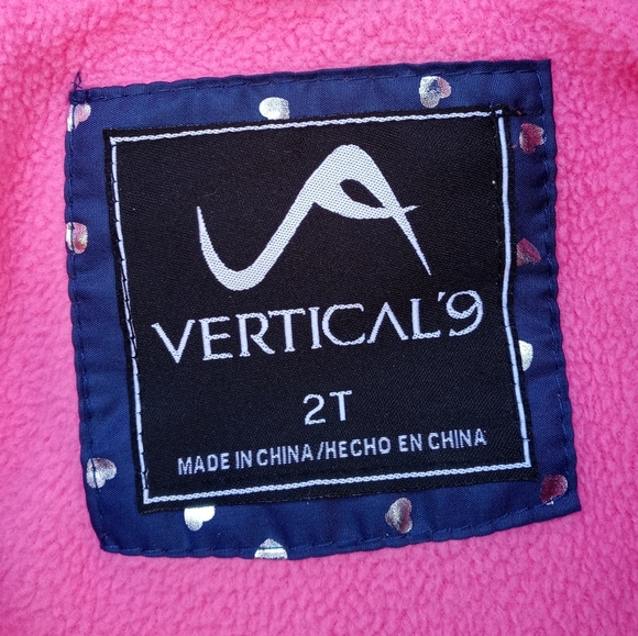 Vertical'9 Faux Fur Puffer jacket Sz 2T - Picture 6 of 8